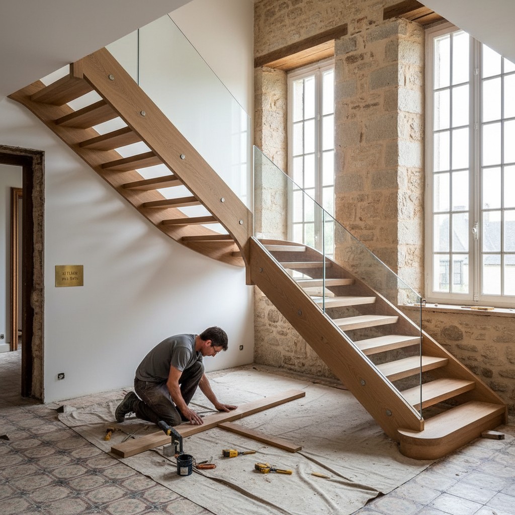 Projet de Travaux de menuiserie bois et PVC - Photo 2
